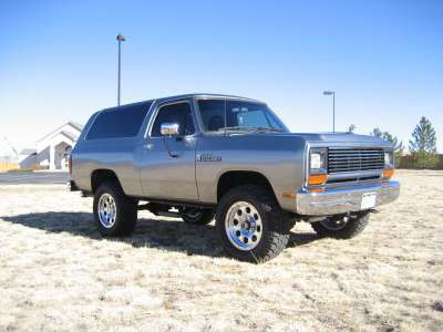 1987 Dodge RamCharger 4x4 By Jack Barbat