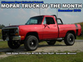 Mopar Truck Of The Month - 1986 Dodge Power Ram W-150 By Tyler Ruoff.