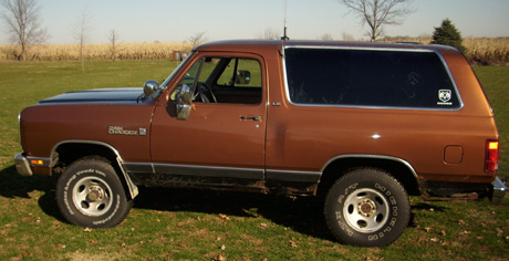 1989 Dodge RamCharger 4x4 By Michael Bowers