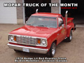 Mopar Truck Of The Month - 1978 Dodge Lil Red Express Truck.