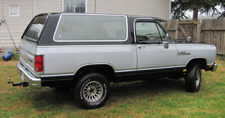 1988 Dodge RamCharger LE 150 By John Bowlsby