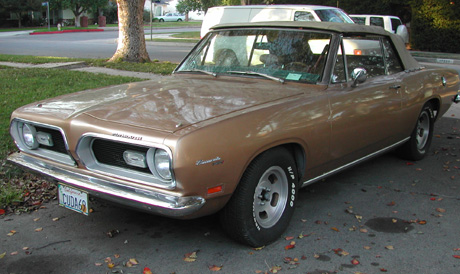 1969 Plymouth Barracuda S Convertible By Marc Judson