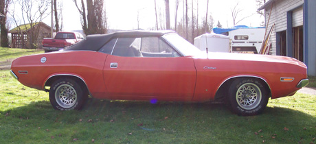 1970 Dodge Challenger Convertible By Dan Wirt