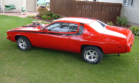 1973 Plymouth Road Runner By Carl Michelson