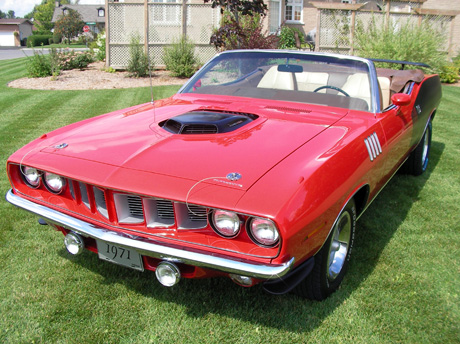 1971 Plymouth Cuda Convertible By Marc Laplante