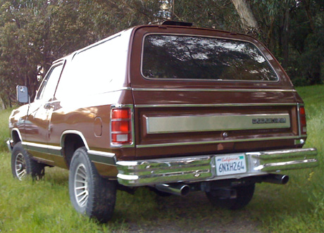 1987 Dodge Ram Charger By Sion Pascal