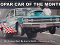 Mopar Car Of The Month - 1968 Dodge Dart By Larry Smith
