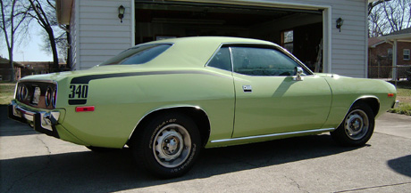 1973 Plymouth Cuda 340 By Tony Terry