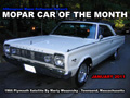 Mopar Car Of The Month - 1966 Plymouth Satellite By Marty Wasznicky.
