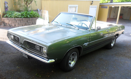 1968 Plymouth Barracuda Convertible By Guy Broberg