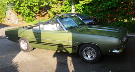 1968 Plymouth Barracuda Convertible By Guy Broberg