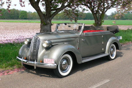 1937 Chrysler Six Deluxe Convertible By Bruno Costers