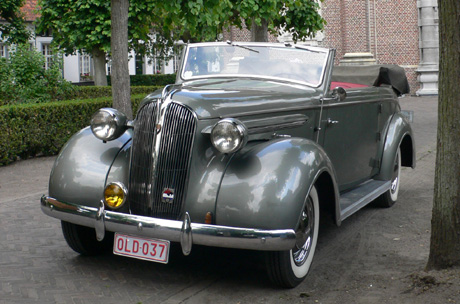 1937 Chrysler Six Deluxe Convertible By Bruno Costers