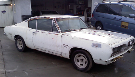 1968 Plymouth Barracuda By Jeremy Williams