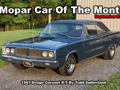 Mopar Car Of The Month - 1967 Dodge Coronet R/T By Todd Sutherland.