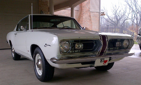 1967 Plymouth Barracuda By Fredric Roman