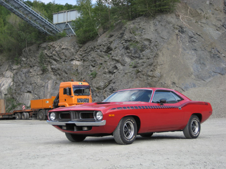 1972 Plymouth Barracuda By Peter Baumann