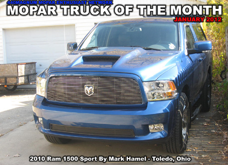 Mopar Truck Of The Month for January 2012