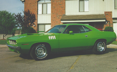 1971 Plymouth Cuda By Michael Radin