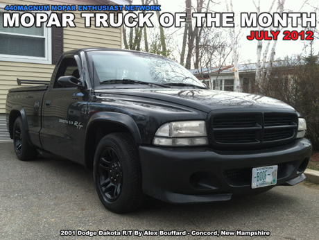Mopar Truck Of The Month For July 2012