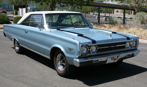 1967 Plymouth GTX By David Boehning