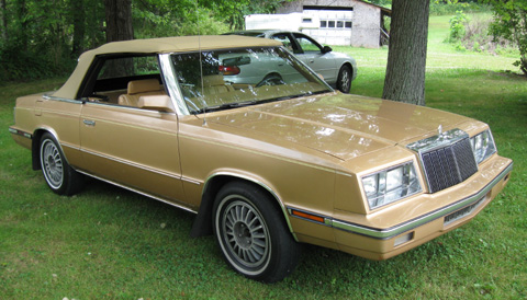 1985 Chrysler LeBaron Convertible By Dave Chiamack