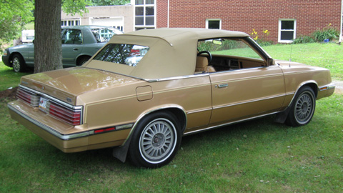 1985 Chrysler LeBaron Convertible By Dave Chiamack