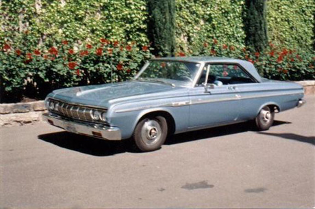 1964 Plymouth Sport Fury By Robert Pellegrino