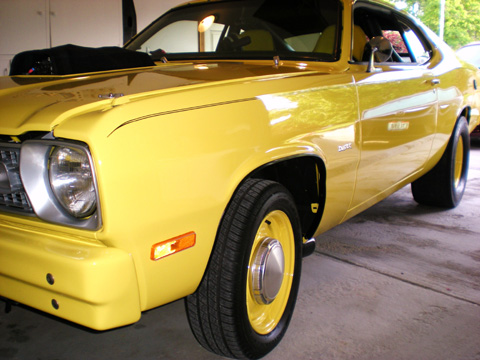 1973 Plymouth Duster By Frank Tombo