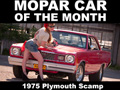 Mopar Car Of The Month - 1975 Plymouth Scamp By Larry Zugehoer.