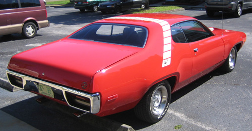 1972 Plymouth Road Runner By Phil Brooks