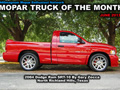 Mopar Truck Of The Month - 2004 Dodge Ram SRT-10 By Gary Zecca.