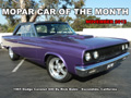 Mopar Car Of The Month - 1965 Dodge Coronet 440 By Rick Bobic.