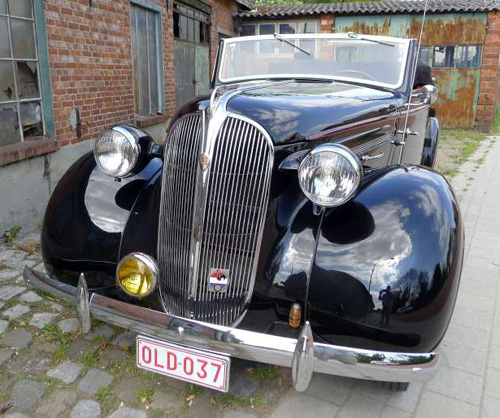 1937 Chrysler Six Deluxe Convertible By Bruno Costers