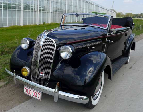 1937 Chrysler Six Deluxe Convertible By Bruno Costers