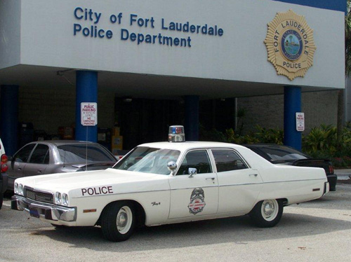 1973 Plymouth Fury II Police Cruiser By Greg Ridenour