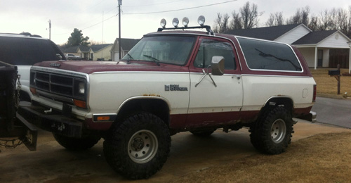 1987 Dodge Ram Charger By Alan Garrison