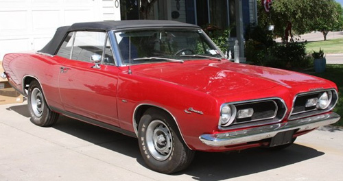 1969 Plymouth Barracuda By Deborah Rupp