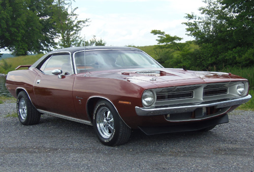 1970 Plymouth Barracuda By Thomas Mills