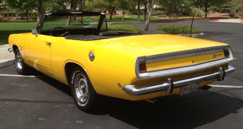 1968 Plymouth Barracuda Convertible By Mark Doyle