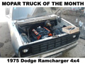 Mopar Truck Of The Month - 1975 Dodge Ramcharger 4x4 By Tohid Ghaderi.