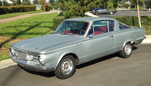 1965 Plymouth Barracuda By Richard Clasby