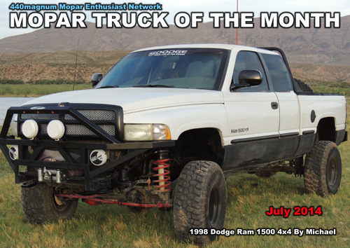 Mopar Truck Of The Month For July 2014