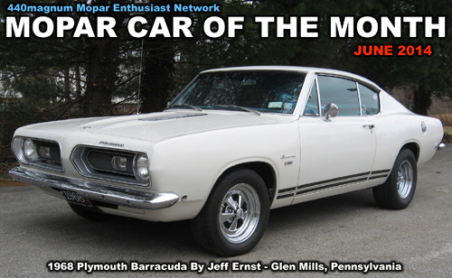 Mopar Car Of The Month For June 2014