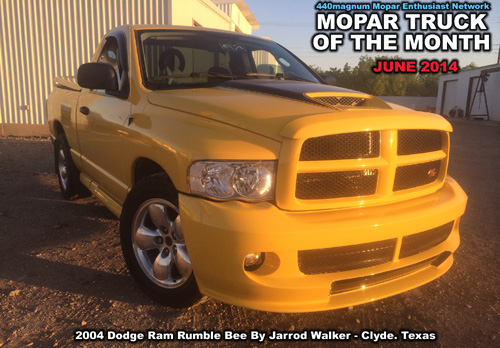 Mopar Truck Of The Month For June 2014