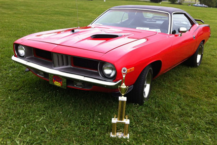 1973 Plymouth Cuda By Barry