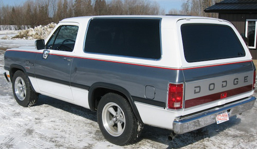 1991 Dodge Ram Charger By Larry Hutchinson