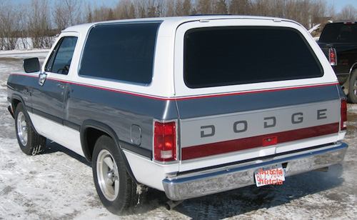 1991 Dodge Ram Charger By Larry Hutchinson