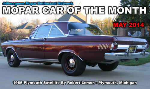 Mopar Of The Month for May 2014