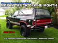 Mopar Truck Of The Month - 1978 Plymouth Trailduster By Chad Dockter.